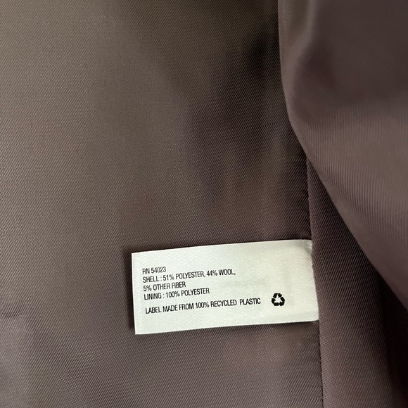 GAP Brown Blazer with Pink and Navy Accents - Picture 5 of 5